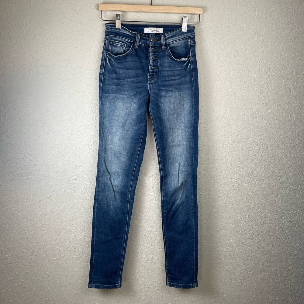 Kancan Jeans Wiskering Fading Size 24